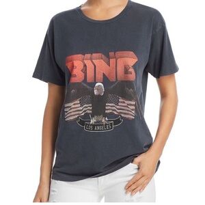 Anine Bing Eagle Graphic Tee Large